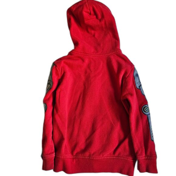 Kids Hoodie w Mask Hood Cool Robot Design Garanimals 365 Kids sz 6 - Picture 2 of 9